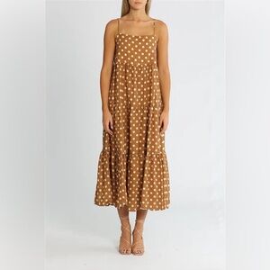 CHARLIE HOLIDAY POLKA DOT DRESS